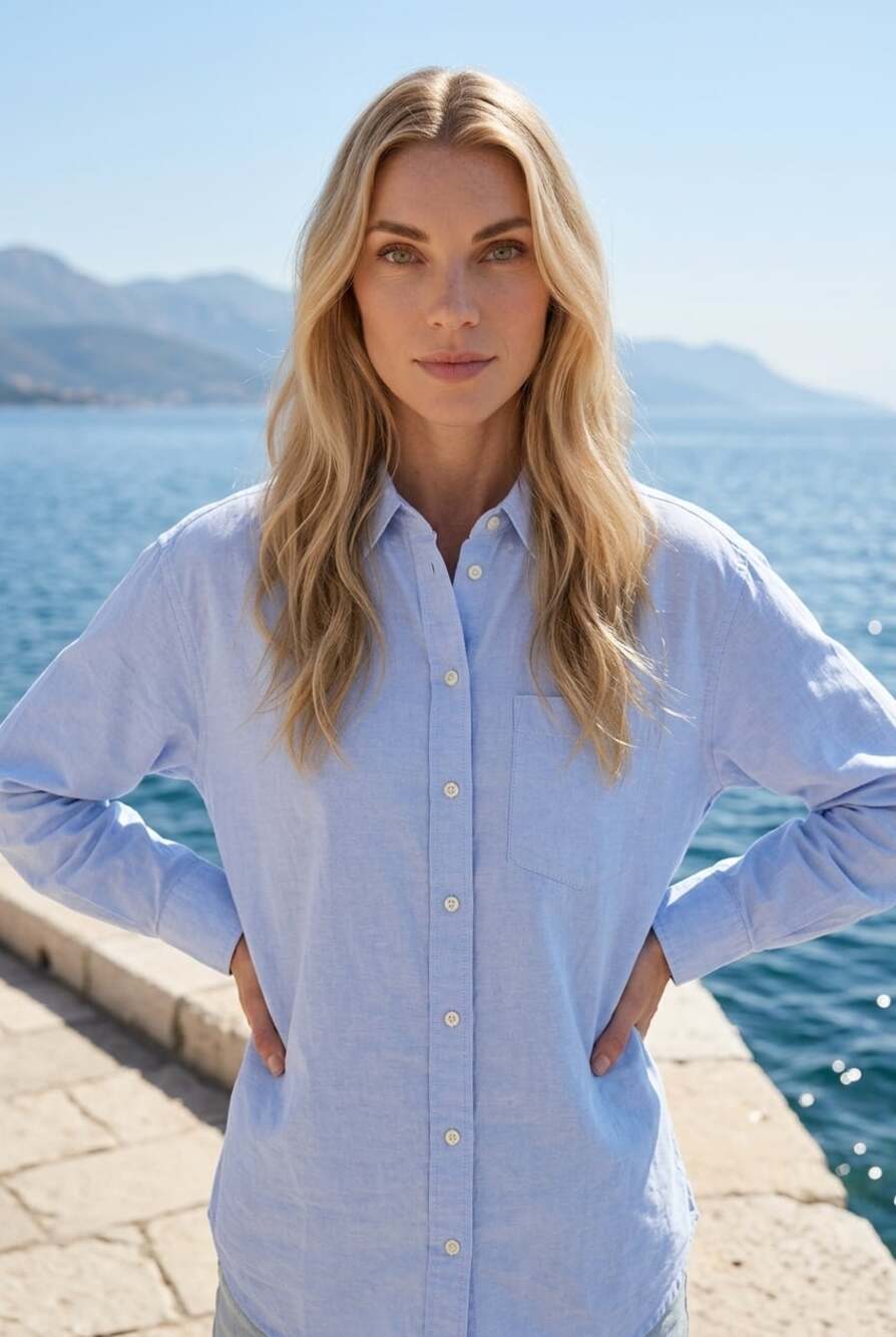 J.Crew Etienne Oversized Fit Button-Down Shirt Size S